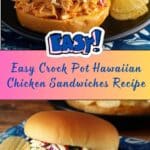 Crock Pot Hawaiian Chicken Sandwiches Recipe