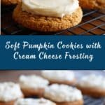 Pumpkin Cookies with Cream Cheese Frosting Recipe