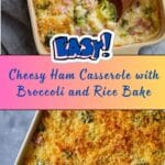 Ham Casserole with Broccoli and Rice Recipe