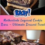 The Motherlode Layered Cookie Bars Recipe