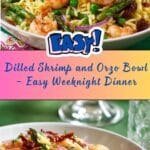 Dilled Shrimp and Orzo Bowl Recipe