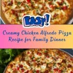 Chicken Alfredo Pizza Recipe
