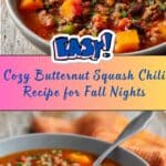 Butternut Squash Chili Recipe