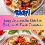 Bruschetta Chicken Bake Recipe