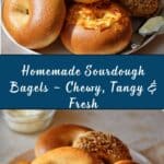 The Best Sourdough Bagels Recipe