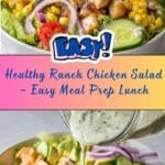 Healthy Ranch Chicken Salad Recipe