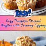 Pumpkin Streusel Muffins Recipe