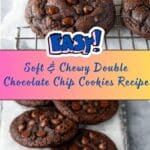 Double Chocolate Chip Cookies Recipe