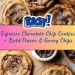 Espresso Chocolate Chip Cookies Recipe