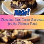 Chocolate Chip Cookie Brownies Recipe