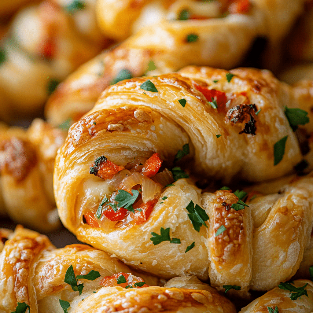 Pulled Pork Pastry Puffs Recipe