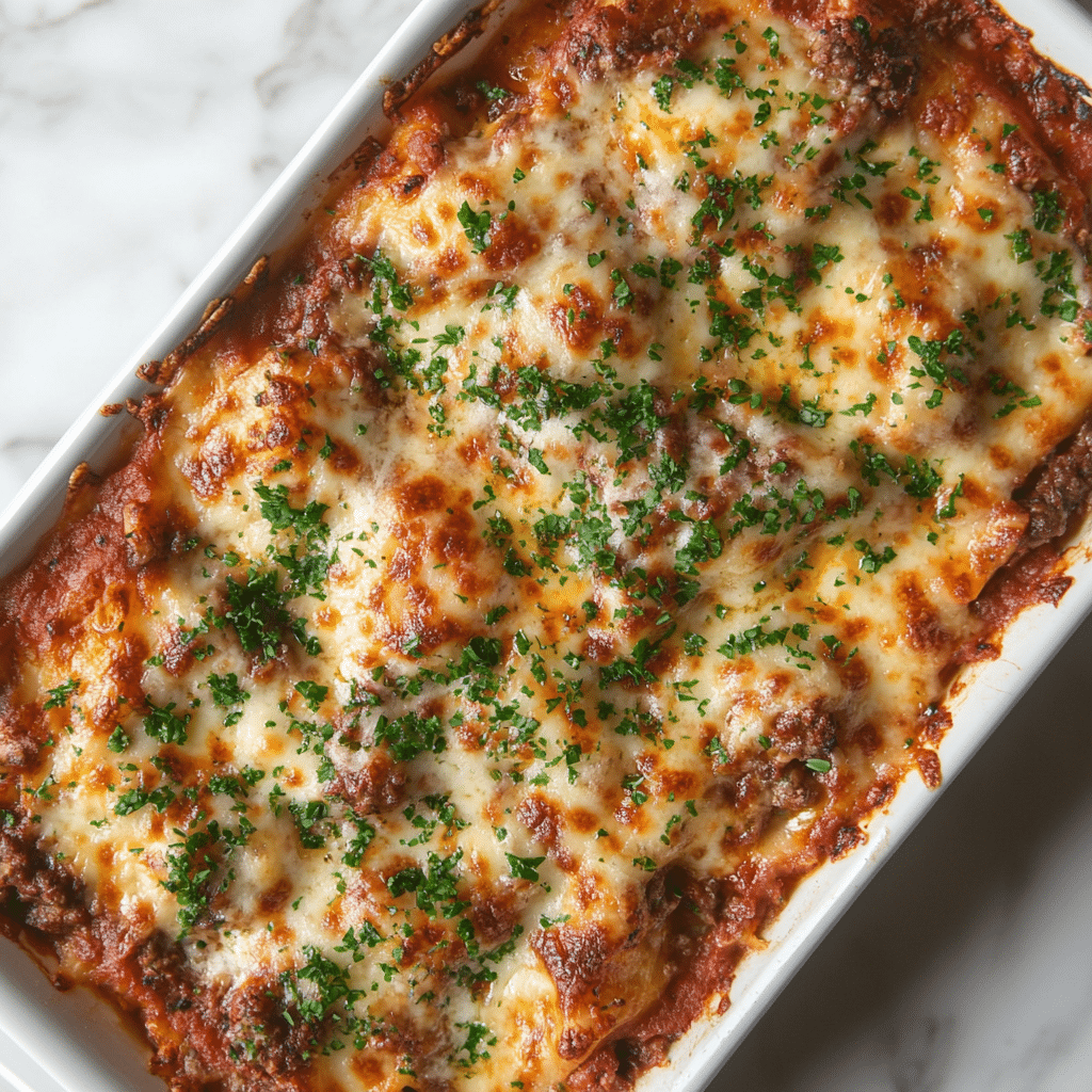 Easy Meat Lasagna Recipe