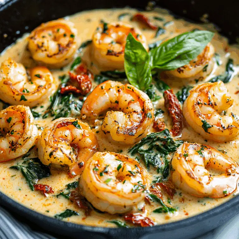 Creamy Tuscan Shrimp Recipe