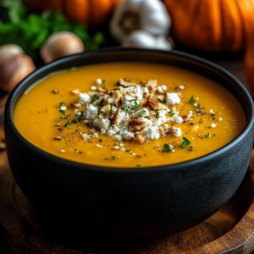 Savory Pumpkin Whipped Feta Dip Recipe