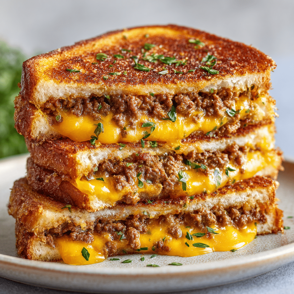 Grilled Cheese Sloppy Joes Recipe