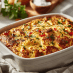 Delicious Pork Sausage Hashbrown Casserole Recipe