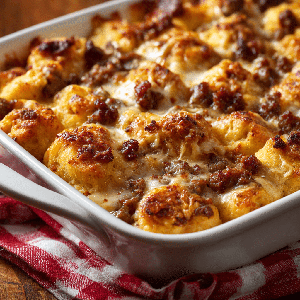 Best Biscuit and Gravy Casserole Recipe