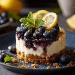 Lemon Blueberry Mousse Cake Recipe