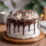 Elegant White Chocolate Drip Cake Recipe