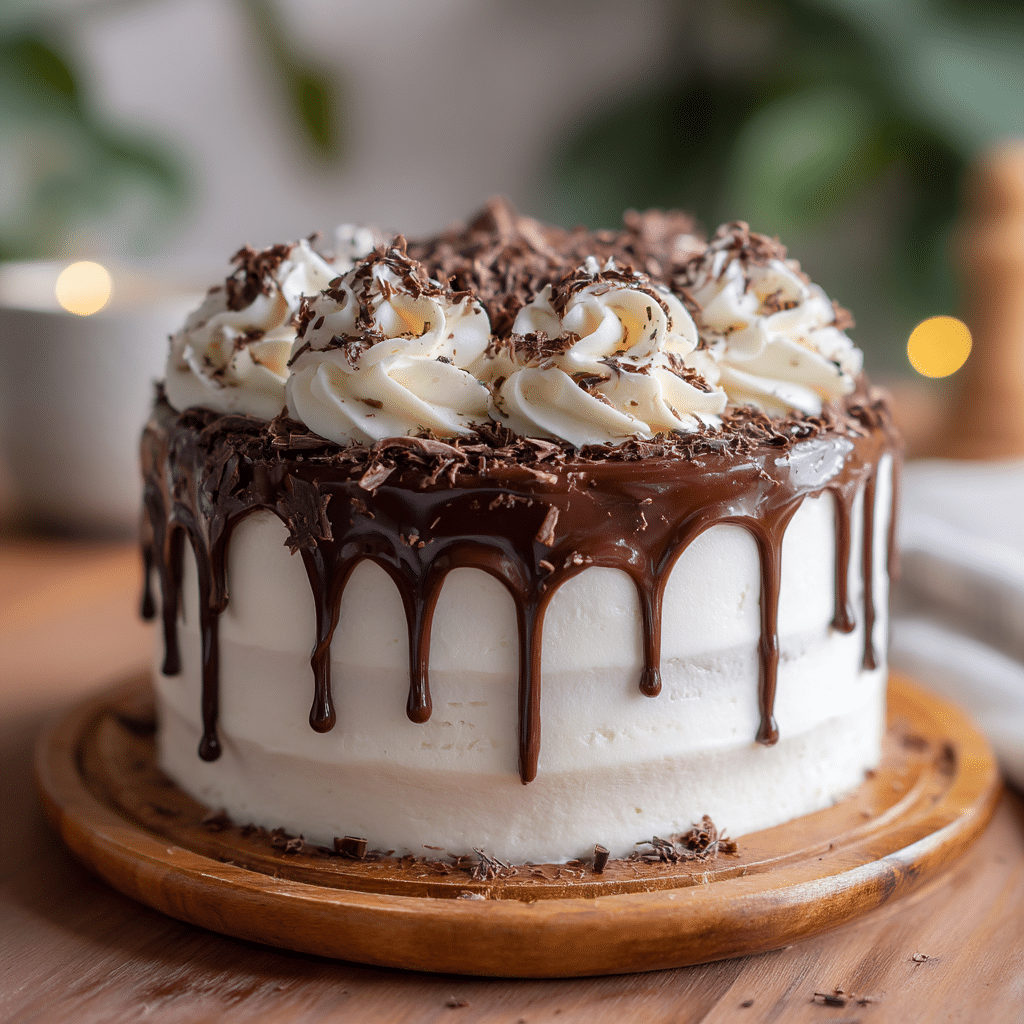 Elegant White Chocolate Drip Cake Recipe