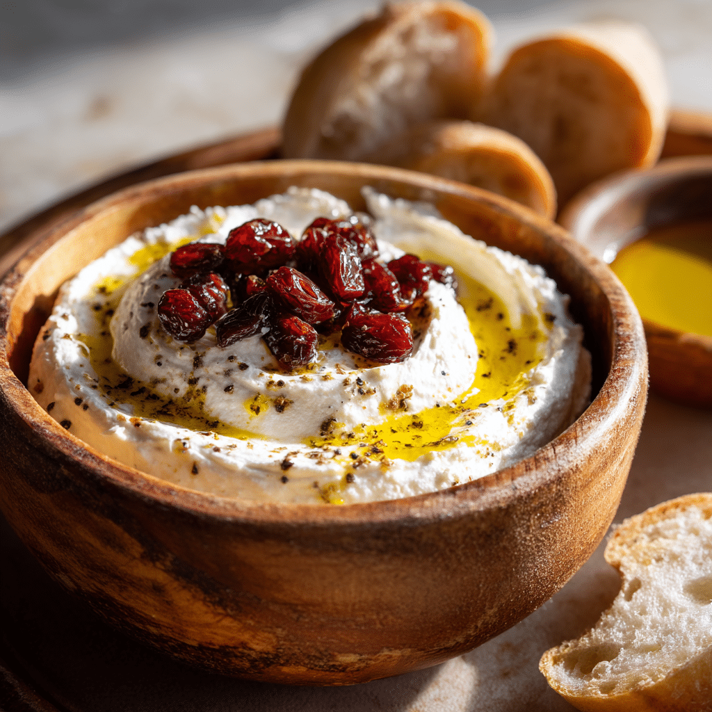 Creamy Whipped Goat Cheese Recipe