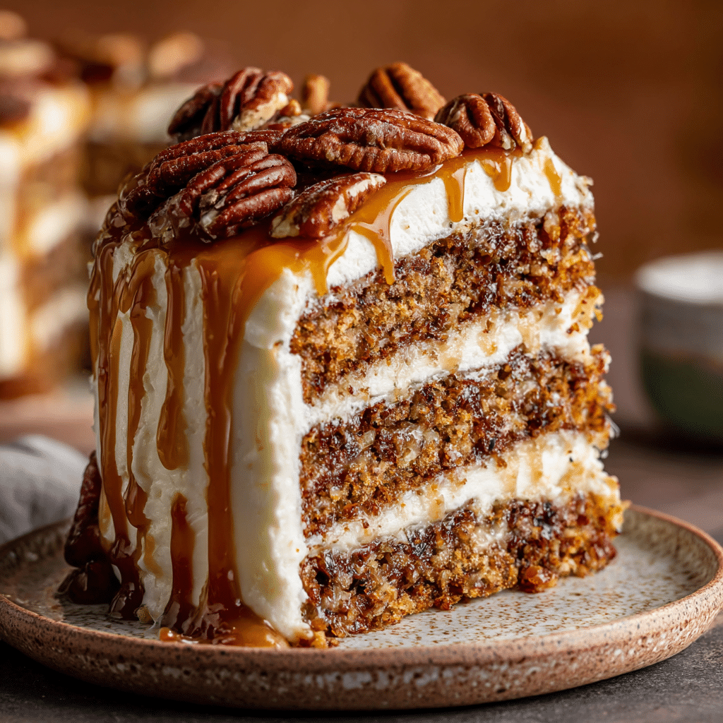 Southern Georgia Pecan Cake Recipe
