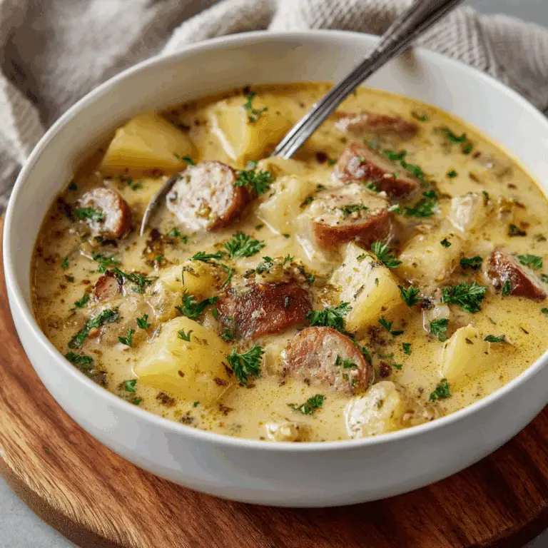 Kielbasa Potato Soup Recipe