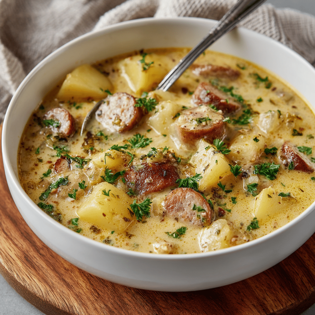 Kielbasa Potato Soup Recipe