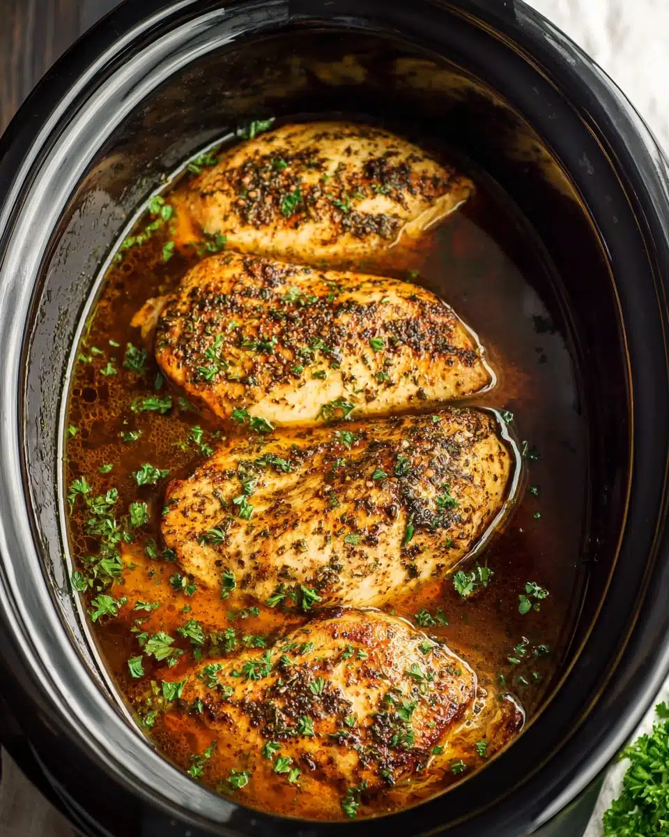 Slow Cooker Chicken Breasts Recipe