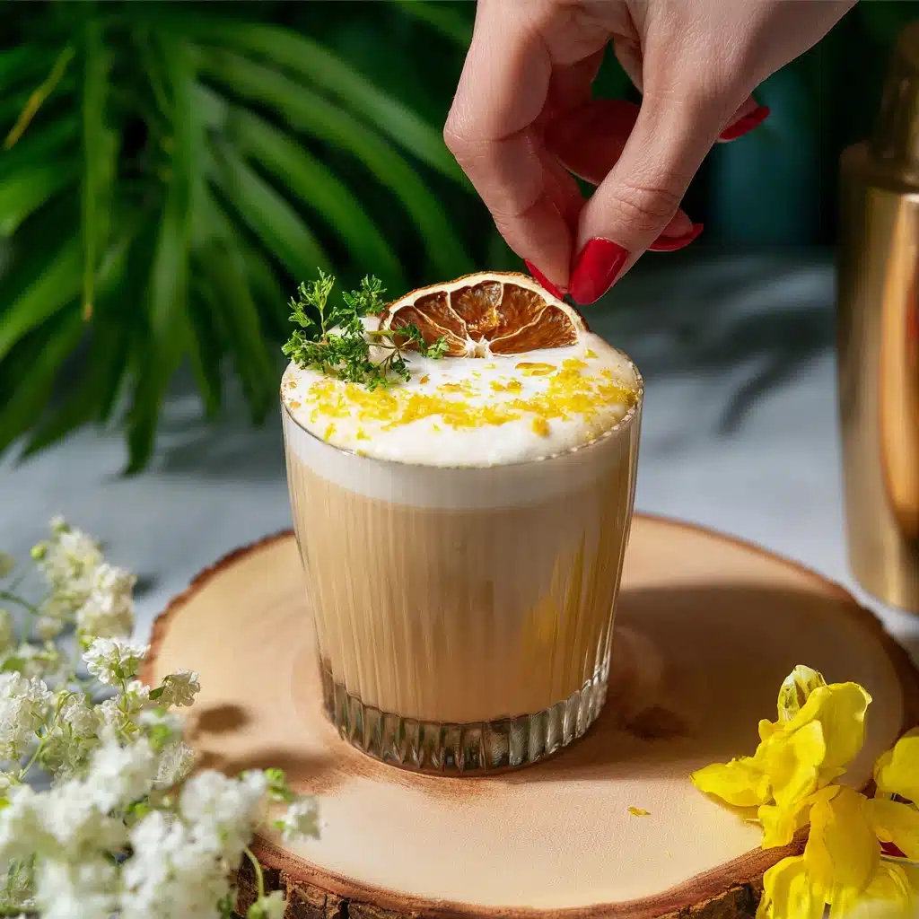 Orange Bourbon Sour Recipe - Recipe Image