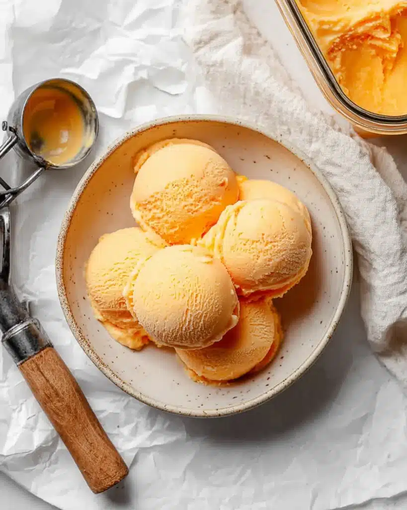 Peach Sorbet Recipe