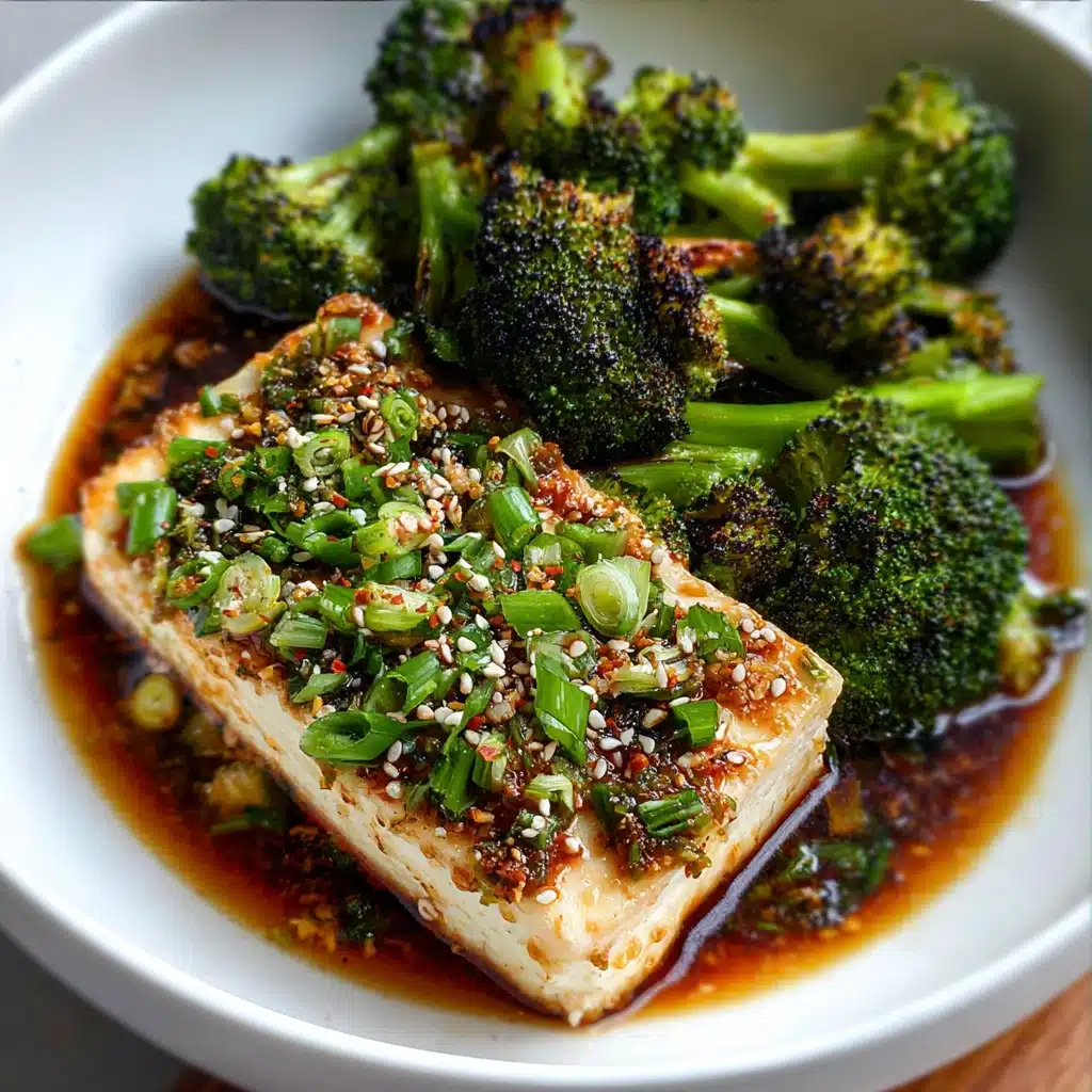 Warm Tofu with Spicy Garlic Sauce Recipe - Recipe Image