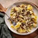 Hen of the Woods Pasta with Creamy Tarragon Sauce Recipe