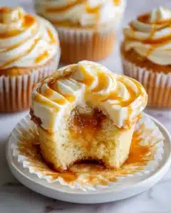 Honey Peach Cream Cheese Cupcakes Recipe