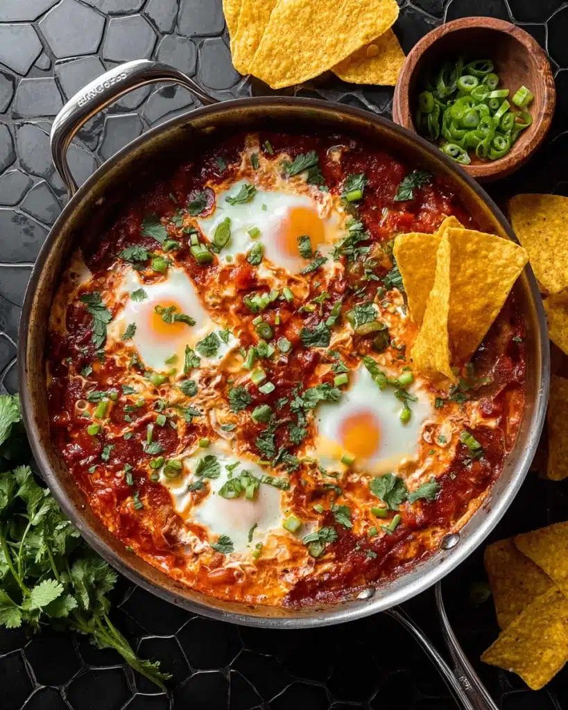 Salsa Poached Eggs Recipe