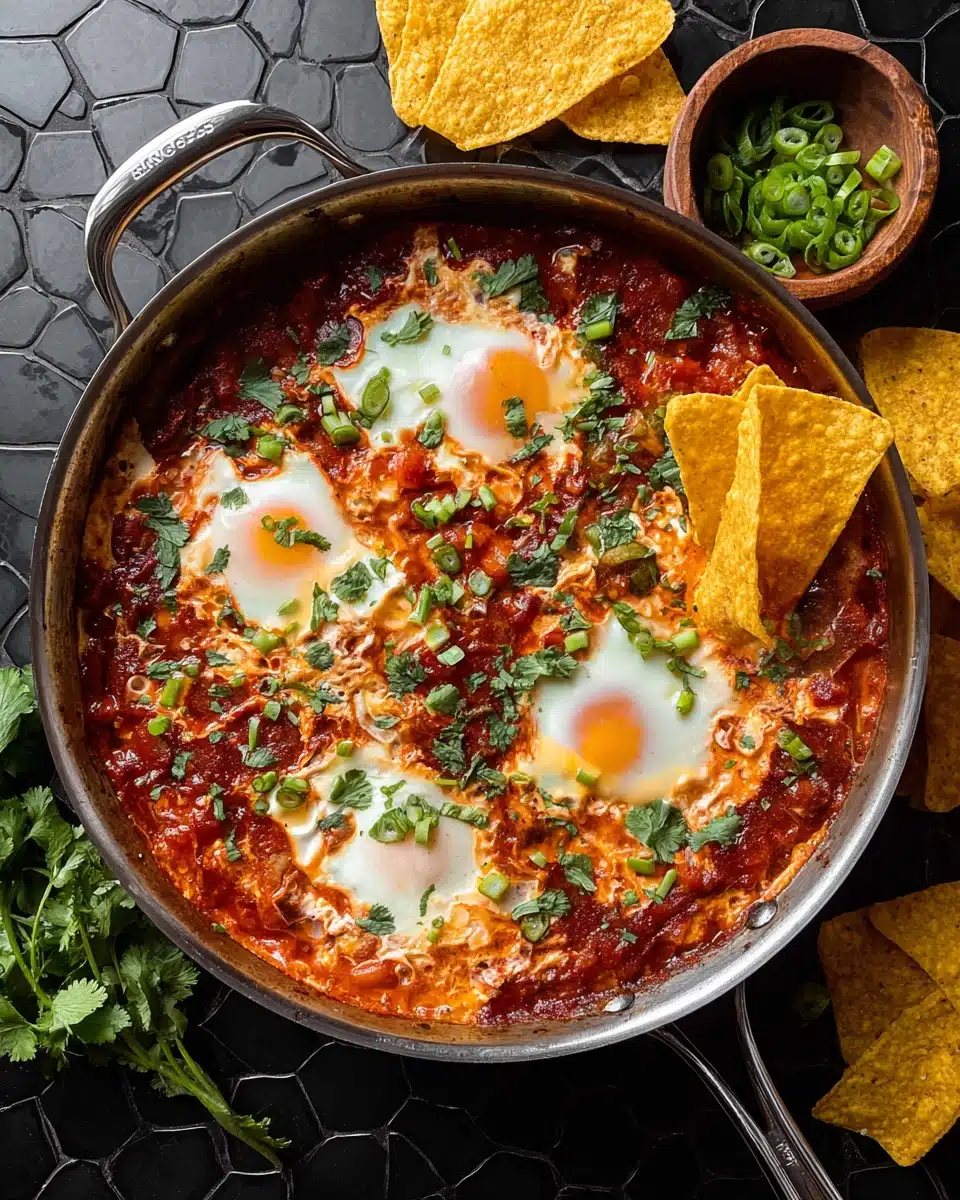 Salsa Poached Eggs Recipe