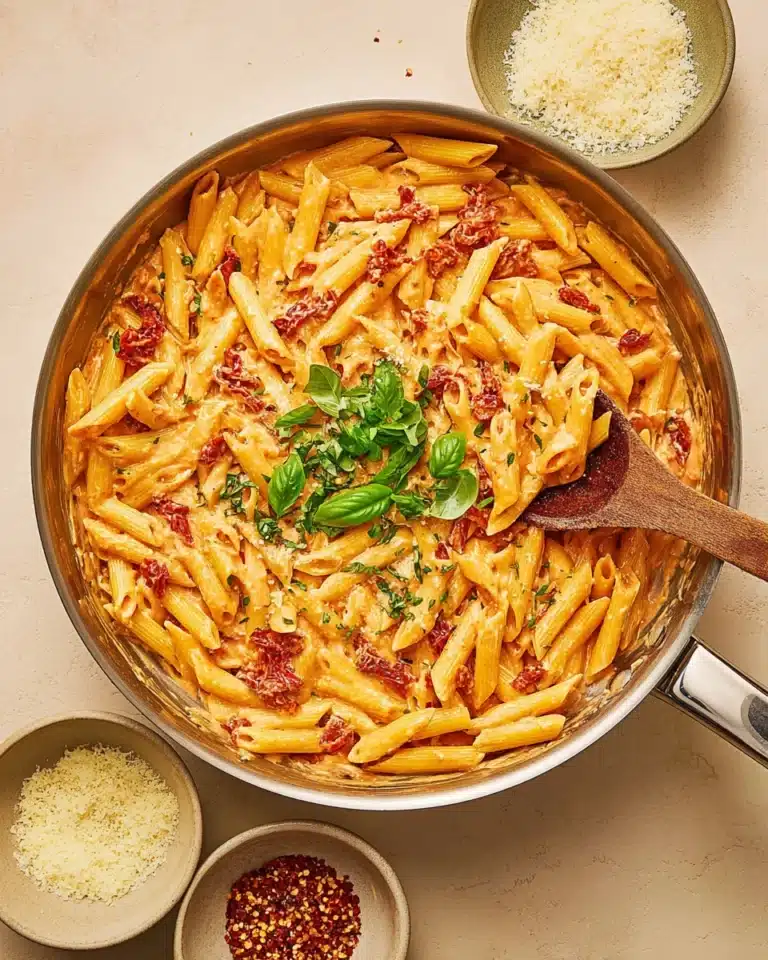 Sun Dried Tomato Pasta Recipe