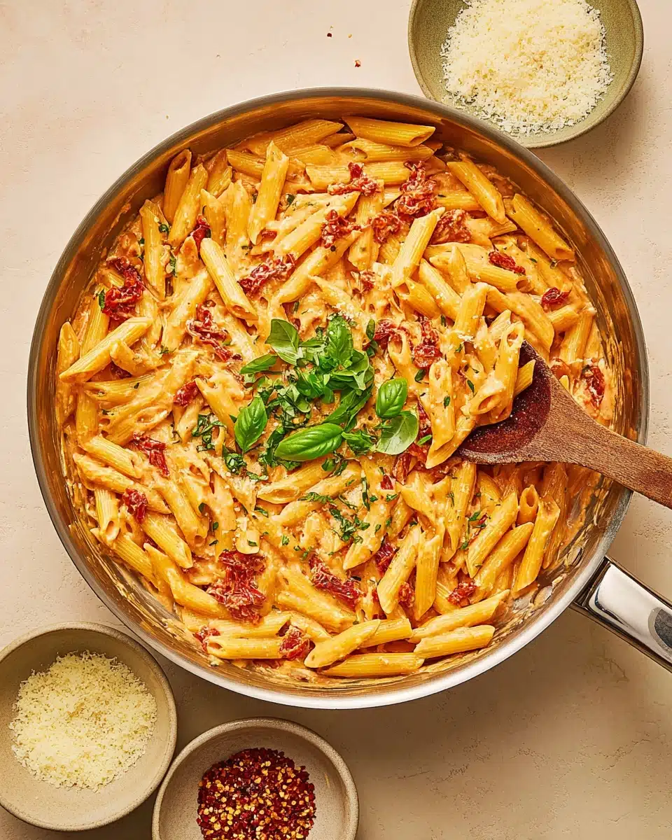Sun Dried Tomato Pasta Recipe