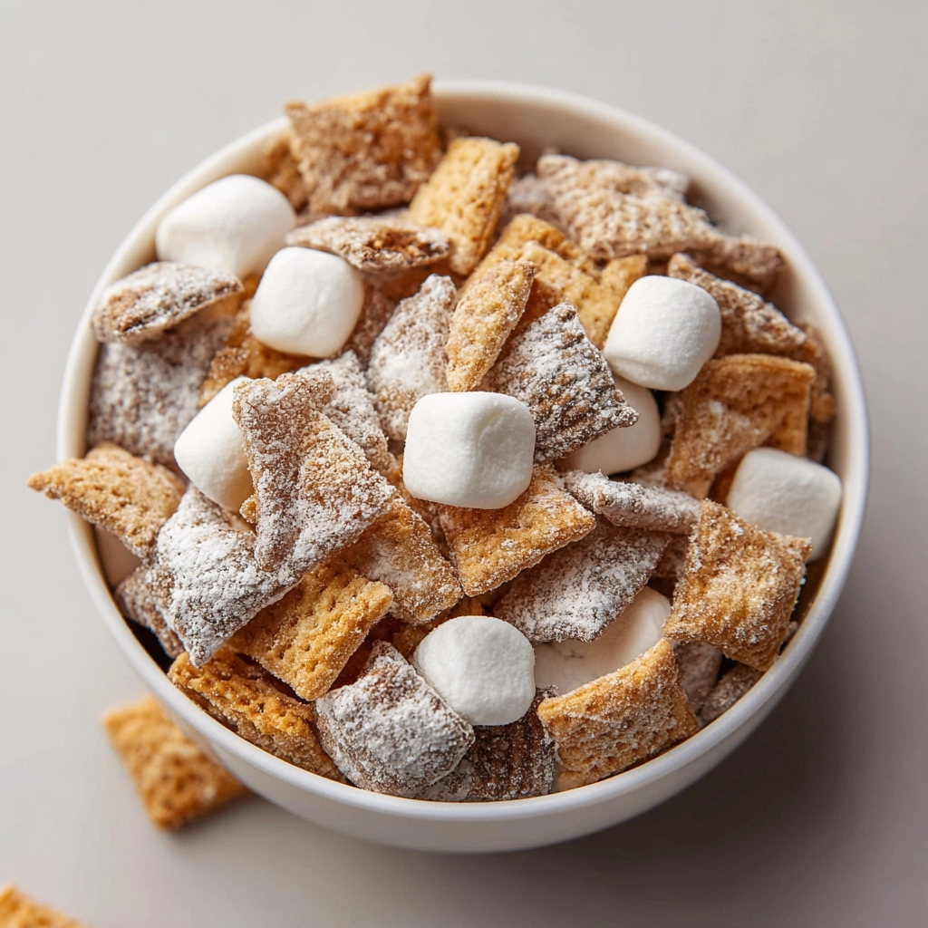 S'mores Puppy Chow Recipe - Recipe Image
