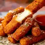 Homemade Mozzarella Cheese Sticks Recipe