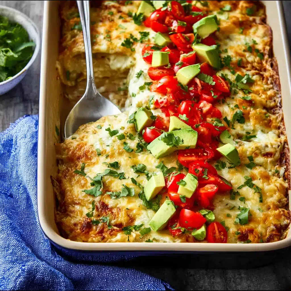 Green Chile Enchiladas with Chicken Recipe - Recipe Image