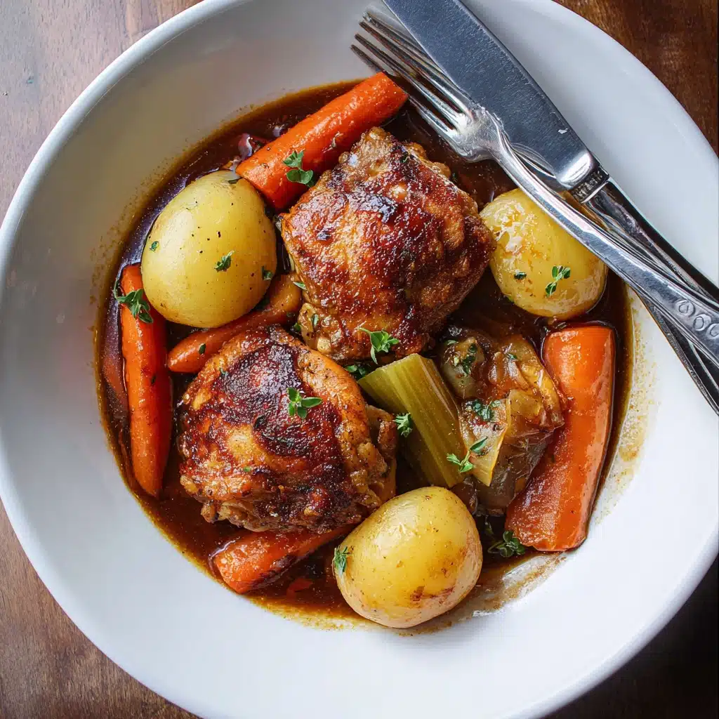 Pot Roast Chicken Recipe - Recipe Image
