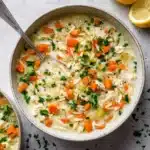 Lemon Chicken Orzo Soup Recipe