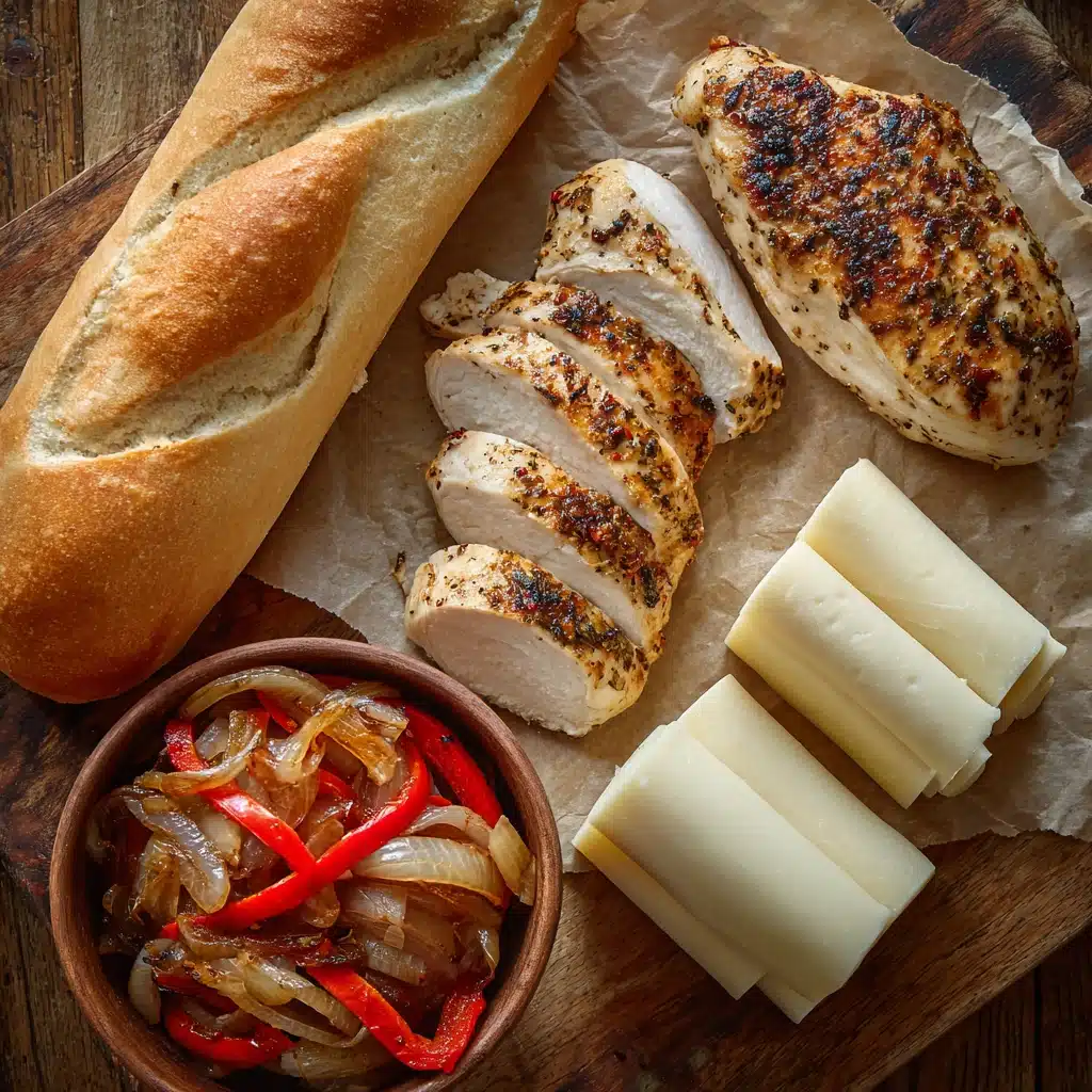 Chicken Cheesesteak Recipe - Recipe Image