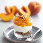 No Bake Keto Peach Cheesecake Recipe