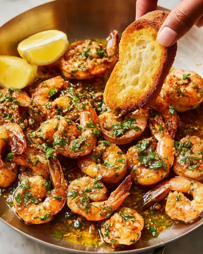 One-Pan Chimichurri Shrimp Recipe