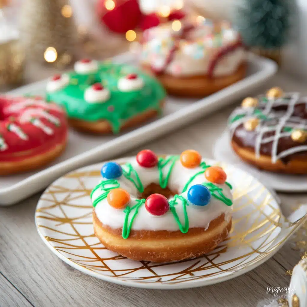 Christmas Donuts Recipe - Recipe Image