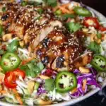 Sesame Chicken Cabbage Salad Recipe