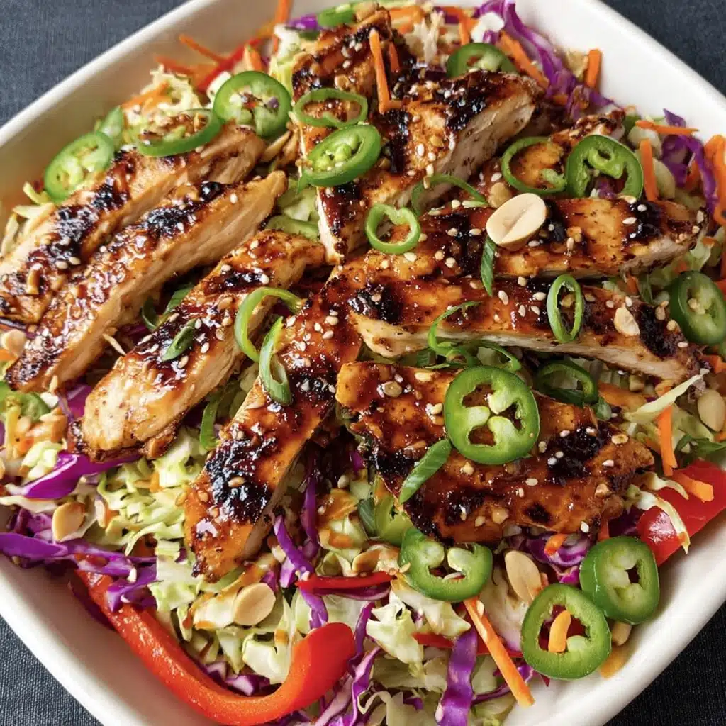 Sesame Chicken Cabbage Salad Recipe - Recipe Image