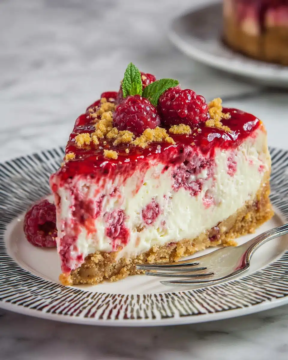 My Raspberry Ricotta Cheesecake Recipe